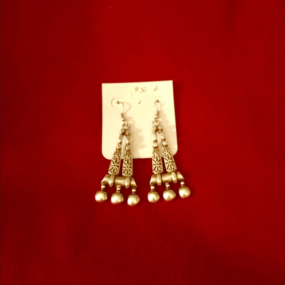 SALE-Pewter Dangler Earrings are great gift idea.